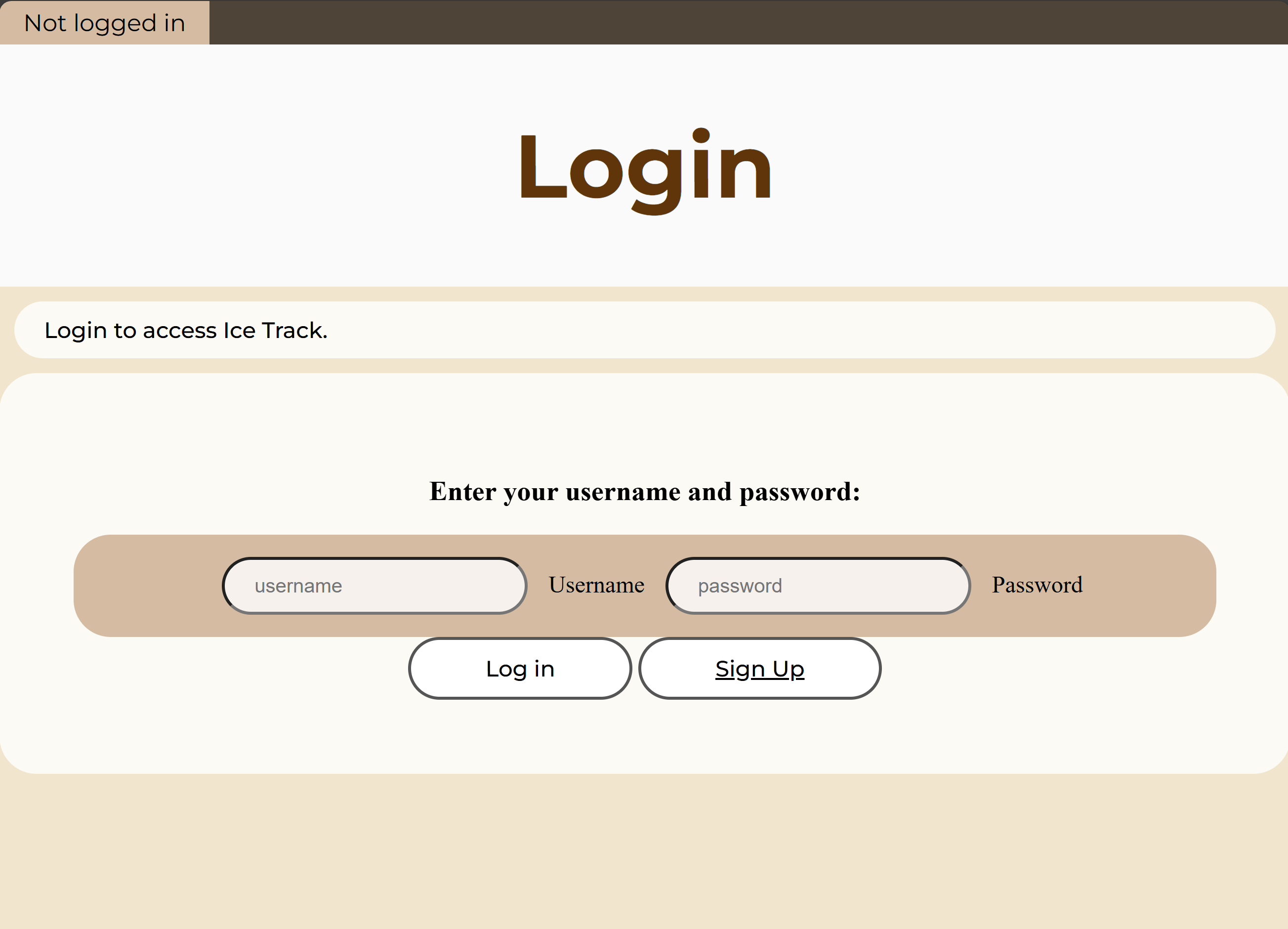 login