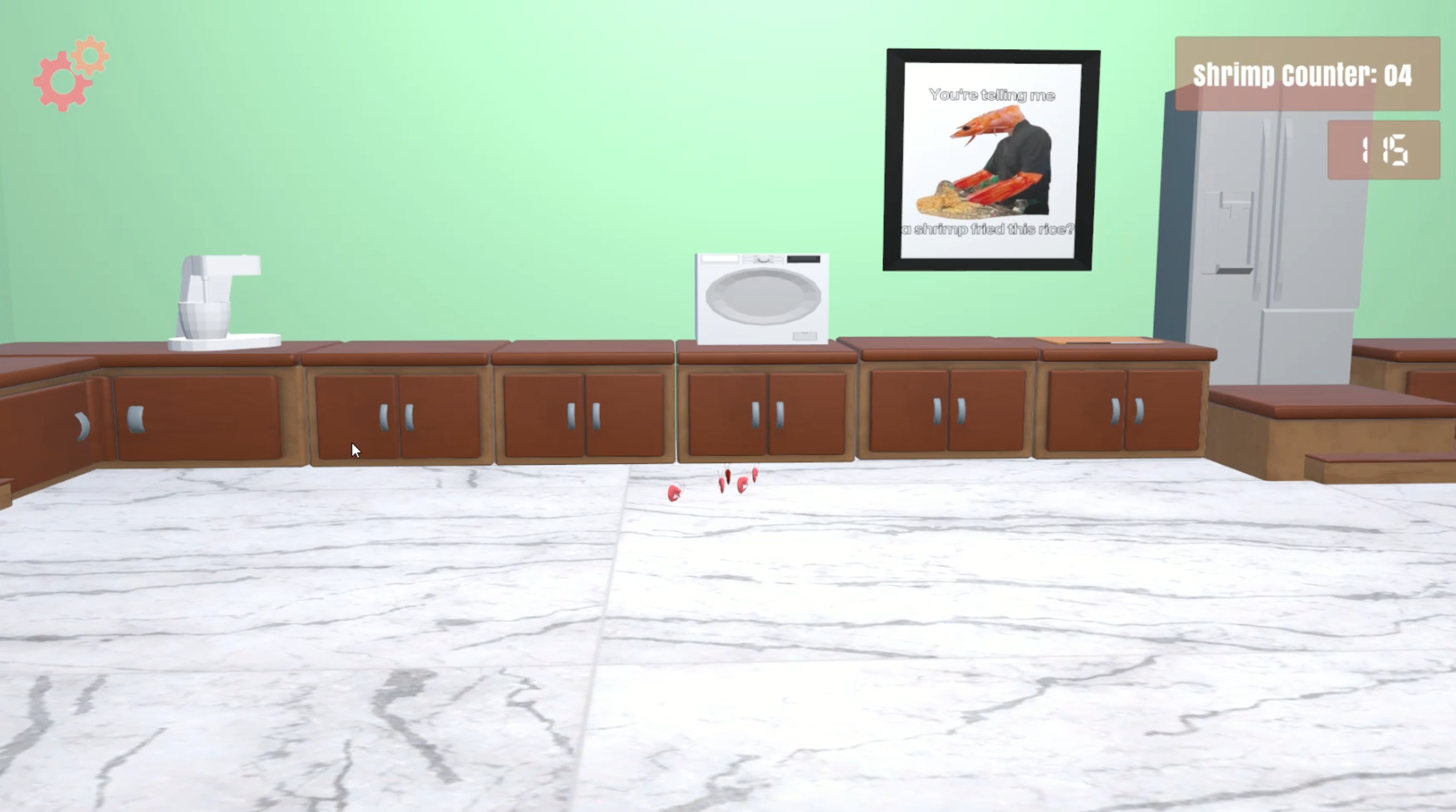 Gameplay fridge